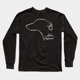 Proud Italian Greyhound profile dog lover Long Sleeve T-Shirt